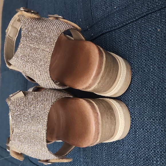 Remote soft metallic sandals - Picture 4 of 6